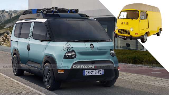 Renault Estafette EV: як може виглядати наступник Trafic