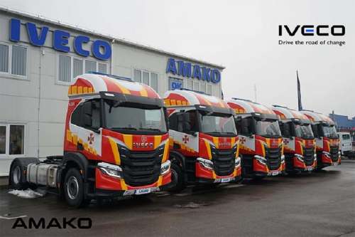 ДСНС України отримало новенькі тягачі IVECO S-WAY