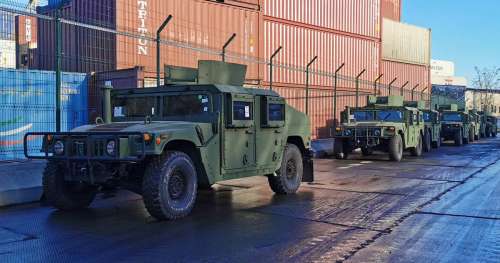 Американський HMMWV врятував життя військовим України