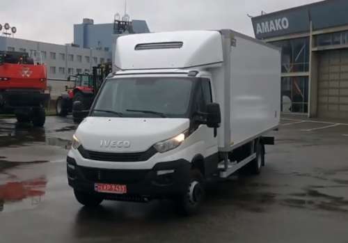 Українська компанія отримала сучасний авторефрижератор IVECO Daily 70C15