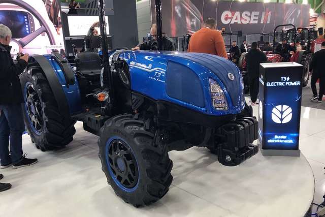 New Holland випустить 100-сильний електротрактор