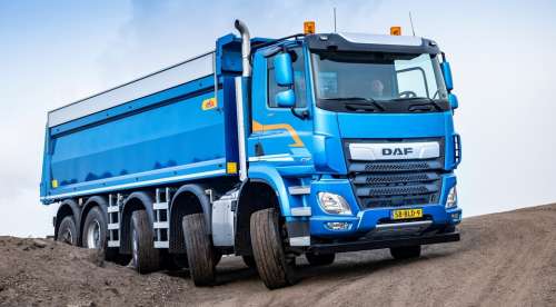 В линейке DAF CF появился пятиосный тяжеловес