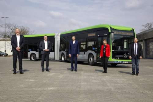 Замовили велику партію інноваційних електробусів Mercedes-Benz