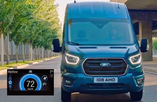 Ford Transit першим отримає систему економічного водіння