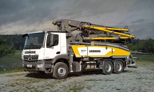 Liebherr представив новий автобетононасос