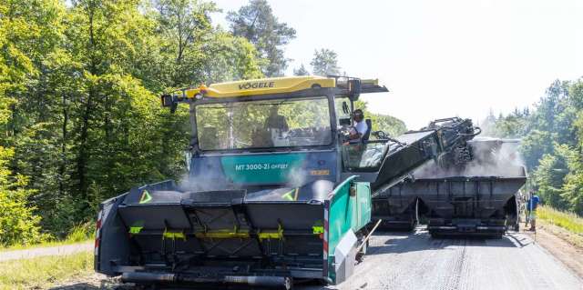 Vögele представить асфальтоукладачі нового покоління