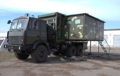 Нову КШМ на базі автомобіля «Богдан» використали під час навчань. ФОТО