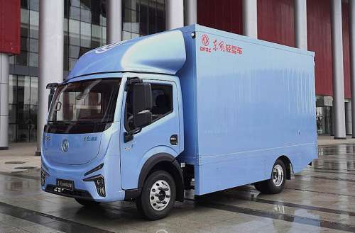 Dongfeng представив новий електрофургон