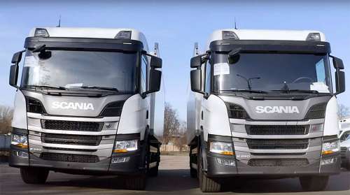 Українські майстри виготовили великий рефрижератор на базі Scania P280