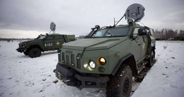 Нацгвардія розгорнула на кордоні з Білоруссю акустичні генератори на шасі «Козак» і «Новатор»