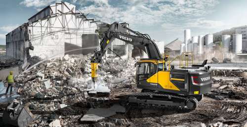 VolvoCE представила революційну гідравлічну систему для будівельних машин