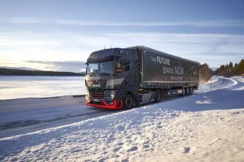 MAN eTruck пройшов випробування в умовах полярної зими