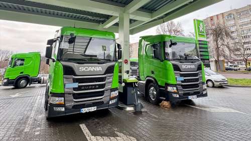 ОККО отримала нові тягачі Scania