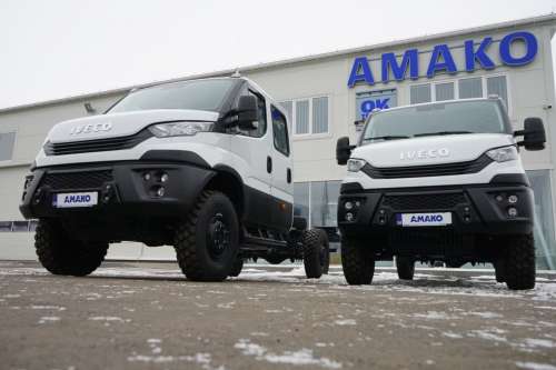 До України прибула партія позашляхових IVECO Daily