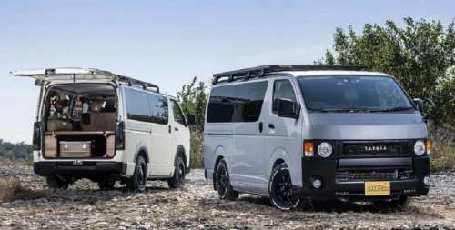 Мінівен Toyota Hiace отримав оригінальну ретро-версію