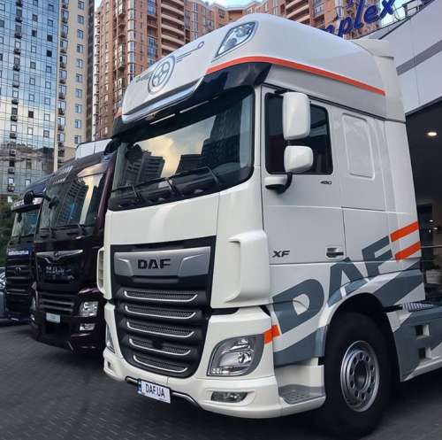 DAF представила в Україні модель XF з ексклюзивним дизайном