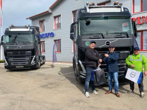 В Україні працюватимуть нові тягачі Volvo FH