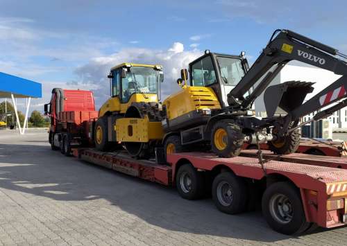 На будівництві українських доріг використовуватимуть нову техніку Volvo та SDLG