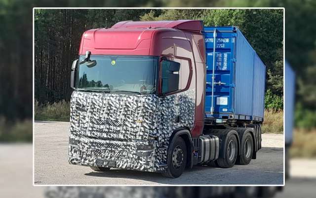 Scania R series отримає нове «обличчя»