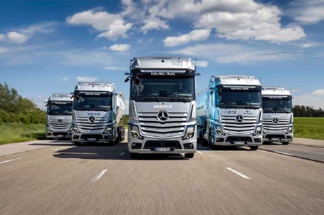 Розпочалися перші клієнтські випробування вантажівок Mercedes-Benz GenH2 Trucks