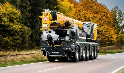 Liebherr представив новий мобільний кран