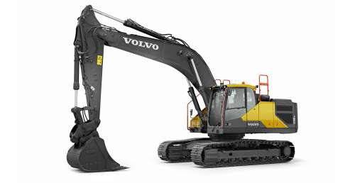 Volvo CE розробила гібридний екскаватор