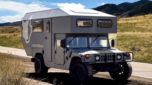 Hummer H1 перетворили у позашляховий будинок на колесах