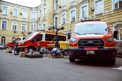 ДСНС отримала техніку від The HALO Trust