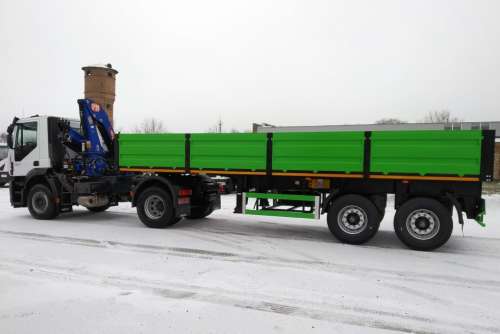 Вітчизняний виробник представив кран-маніпулятор на базі IVECO