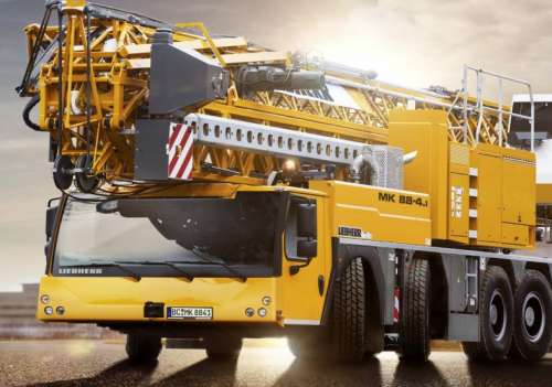 Liebherr оновив лінійку мобільних будівельних кранів