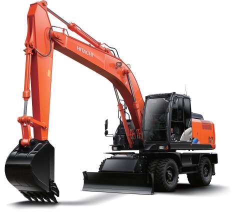 Колісний екскаватор Hitachi ZX210W-5A