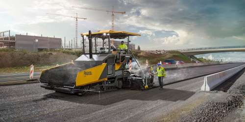 Volvo CE представила на виставці EXH.SM-2020 популярні моделі асфальтоукладачів