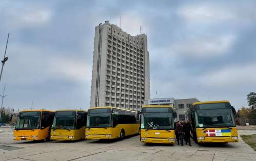 Суми отримали партію автобусів IVECO із Данії