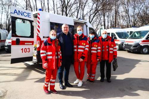 Запоріжжя отримало 17 нових машин «швидкої допомоги»