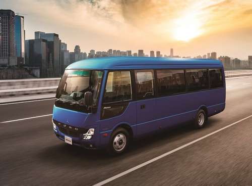 Mitsubishi Fuso launches the updated light-duty Rosa bus