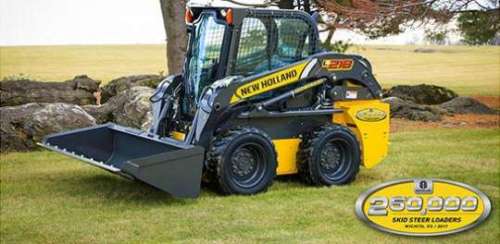 New Holland выпустил 250-тысячный минипогрузчик