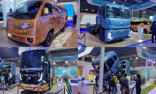 Ashok Leyland презентував шість нових моделей на альтернативному паливі