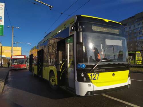 Львів отримав тролейбуси &quot;Електрон&quot; нової партії