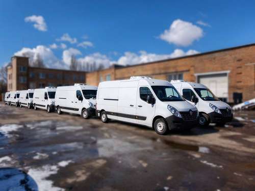 Партію Renault Master обладнали термокапсулами