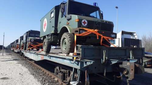 Україна отримала партію позашляхових &quot;швидких&quot; на базі Mercedes Unimog