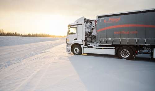 Mercedes-Benz eActros випробували на маршруті завдовжки 3000 км