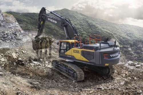 VolvoCE запускає нові 50-тонні екскаватори